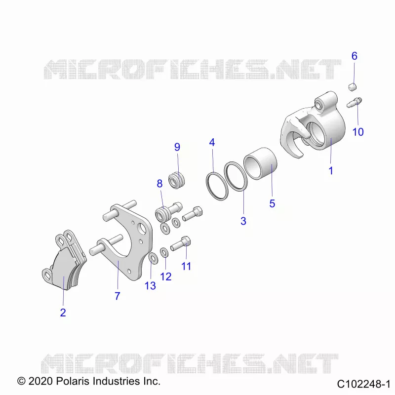BRAKES, BRAKE ETRIER DE FREIN AVANT
