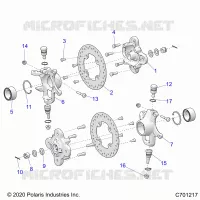 SUSPENSION AVANT HUB
