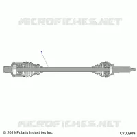 SYSTÃˆME DE TRANSMISSION, REAR HALF SHAFT