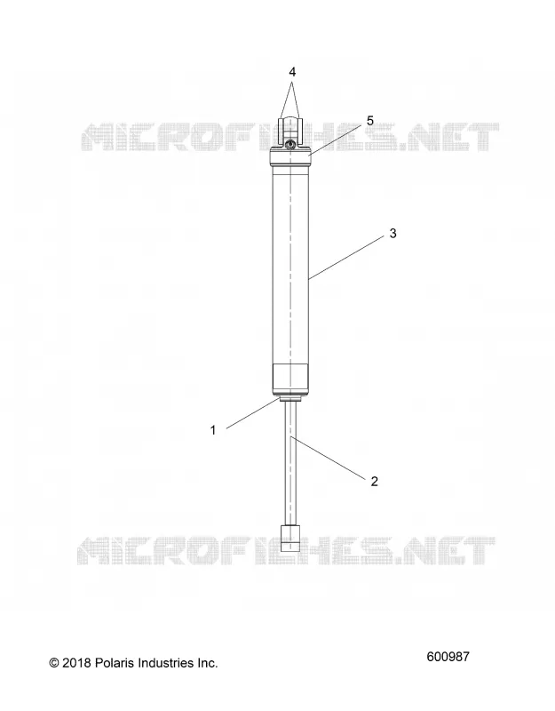 SUSPENSION, AMORTISSEUR, REAR TRACK