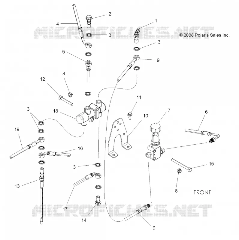 FREINS, VALVE SYSTEM