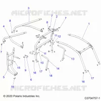 CHASSIS, CAB CADRE