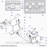 ELECTRICITE, WIRE HARNESS, CHASSIS