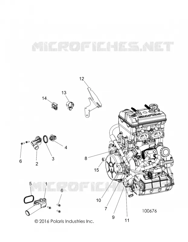 REFROIDISSEMENT, THERMOSTAT AND BYPASS