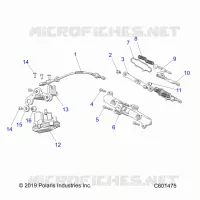 ENGINE, VALVE D'ECHAPPEMENT ASM. AND ACTUATOR
