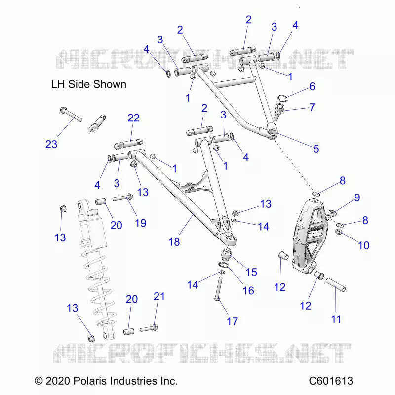 TRIANGLES SUSPENSIONS AVANT 