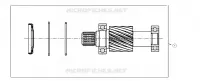DRIVE LINE, KIT, INPUT SHAFT