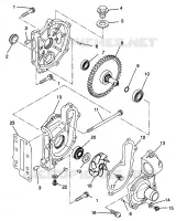 POMPE A EAU 600 XCR SP 0965677 and EUROPEAN 600 XCR SP E965677 (4932063206D003)