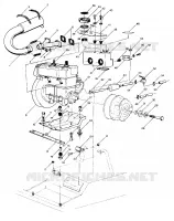 SUPPORT MOTEUR Sprint E/S (4915431543017A)