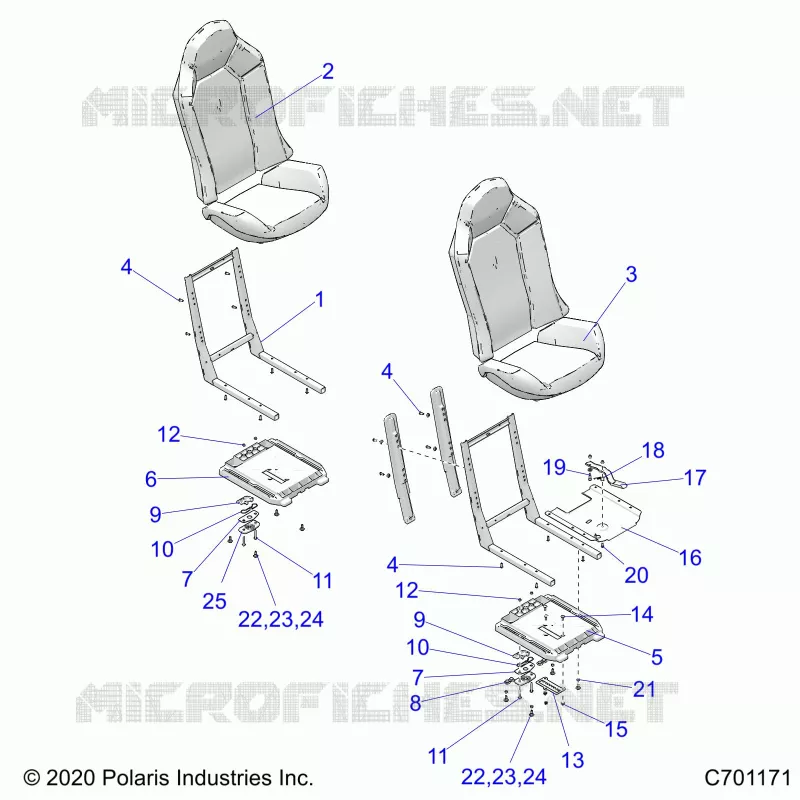 SIEGE ASM. AND SLIDER