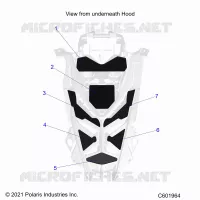 CAPOT FOAM/SEAL