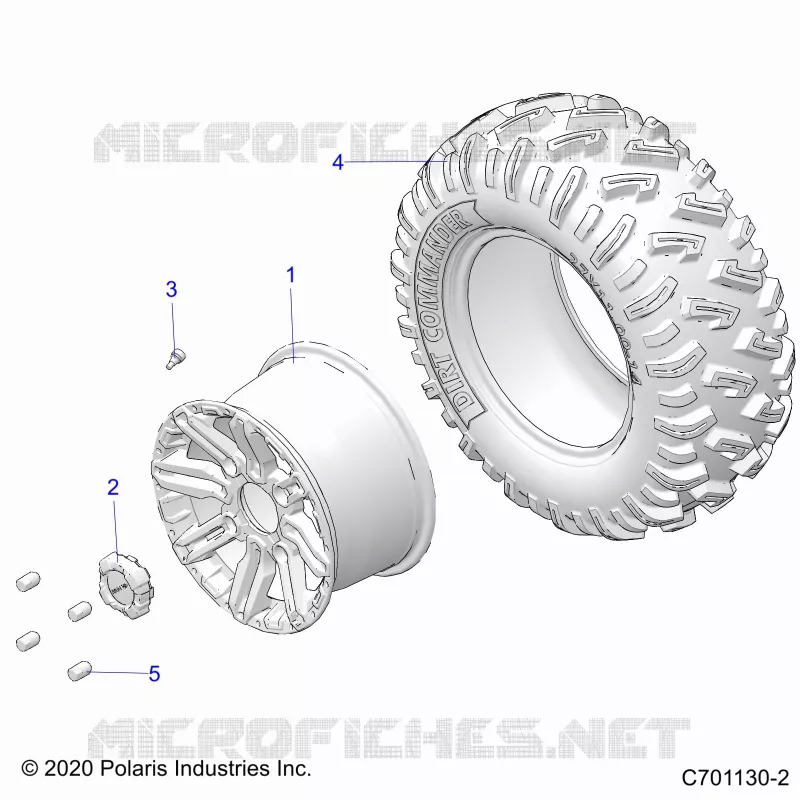 ROUES, REAR
