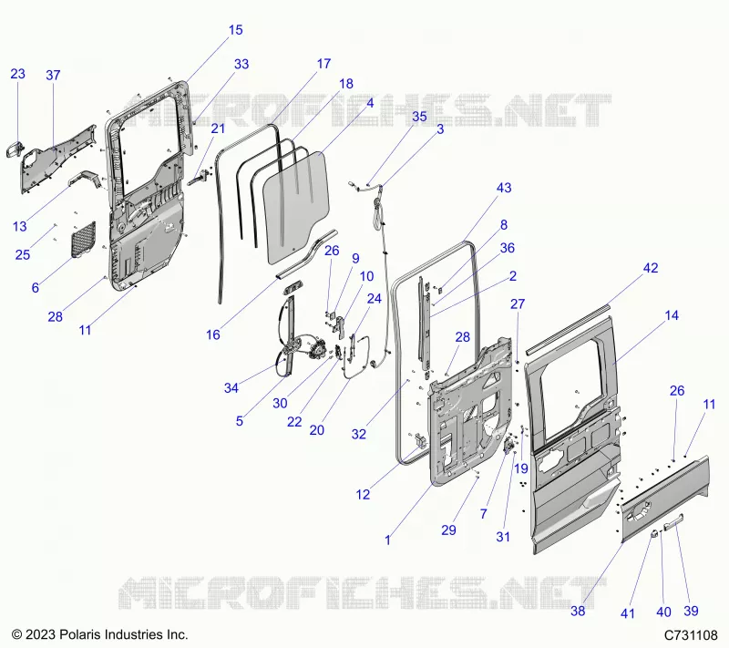 PORTESS, REAR