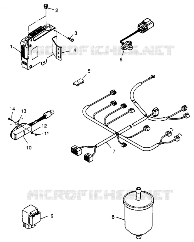 PIECES EFI 500 EFI 0973774 (4938423842C014)