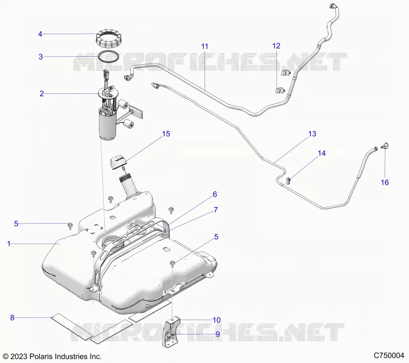 SYSTÃˆME D'ALIMENTATION, FUEL TANK ASM.