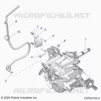 SYSTÃˆME DE TRANSMISSION, MAIN GEARCASE MOUNTING