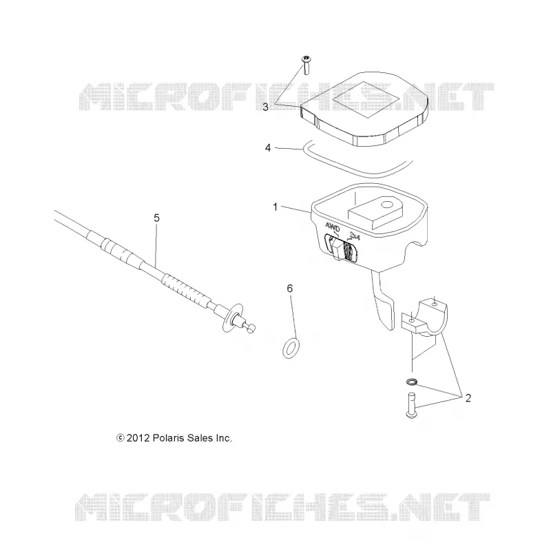 DIRECTION, INSTRUMENTS, ACCELERATEUR ASM. AND CABLE