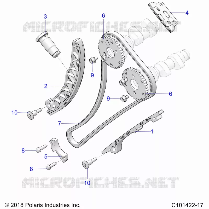 CHAINE DE DISTRIBUTION AND SPROCKET