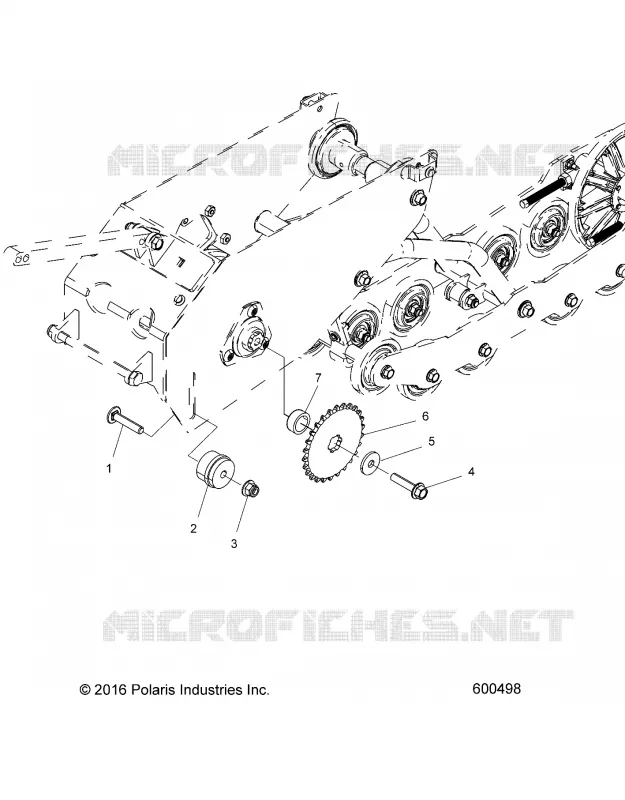 SYSTÈME DE TRANSMISSION, SPROCKET AND TENSIONER