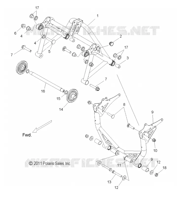 CHASSIS ARRIERE