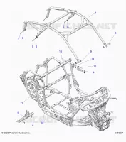 CHASSIS, CAB CADRE