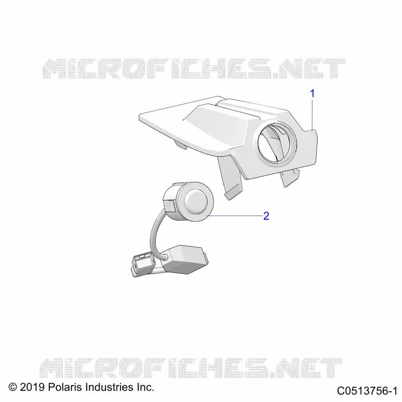 ELECTRICITE, BACKUP CAMERA T24AAFHD/GD (C0513756-1)