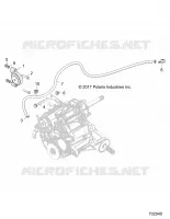 DRIVE TRAIN, MAIN SUPPORT PONT- Z19VHA57F2 (702040)