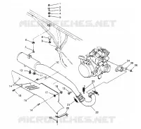 ECHAPPEMENT 6x6 400L W948740 (4926802680A011)