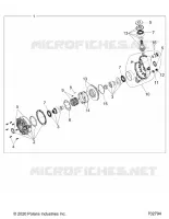 SYSTÃˆME DE TRANSMISSION, FRONT GEARCASE