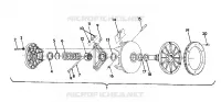 EMBRAYAGE DE TRANSMISSION 500 AND 500 CLASSIC (4921252125035A)
