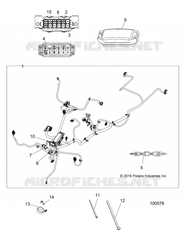 ELECTRICITE, MAIN WIRE HARNESS