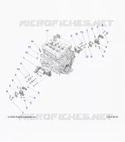 MOTEUR, MOUNTING & LONG BLOCK