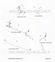 ELECTRICITE, WIRE HARNESSES, HOOD/JUMPERS, GPS