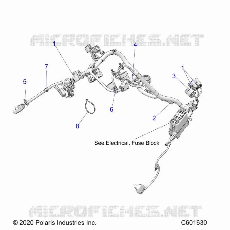 ELECTRICITE, WIRE HARNESS, MAIN