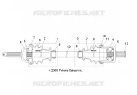 DRIVE TRAIN, CARDAN AVANT