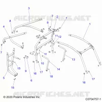 CHASSIS, CAB CADRE