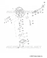 MOTEUR, CARBURATEUR, LOWER