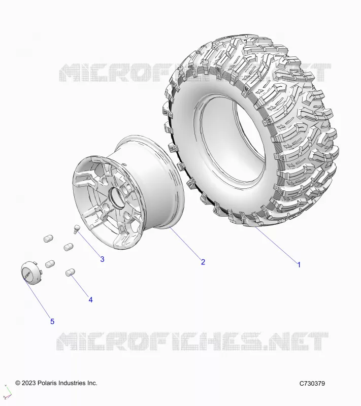ROUES, REAR