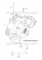 SYSTÈME DE TRANSMISSION, FRONT GEARCASE MOUNTING