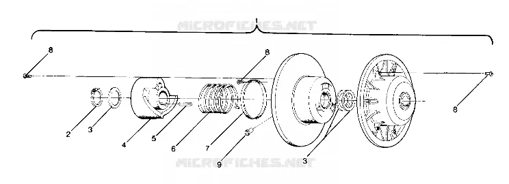 EMBRAYAGE DE TRANSMISSION TRAIL (4916831683020A)