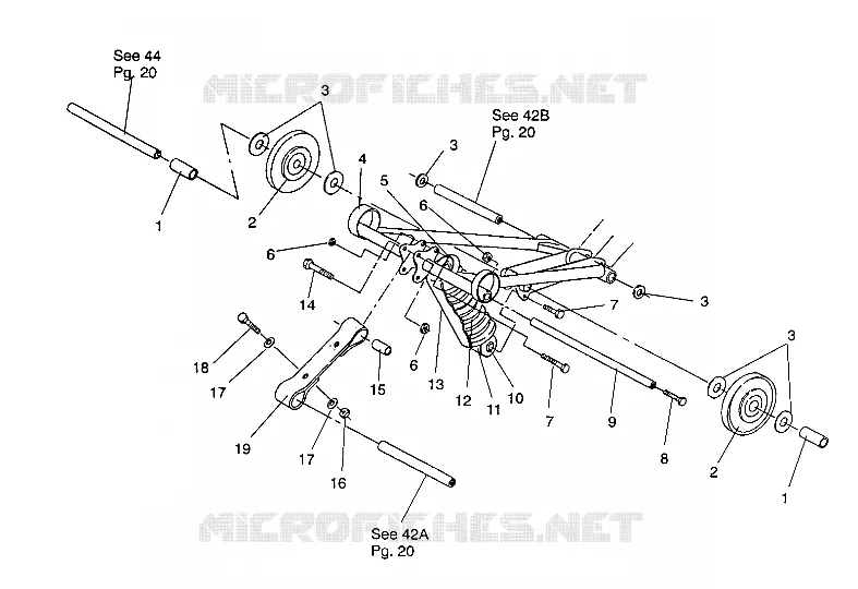 BRAS DE SUSPENSION AVANT WIDETRAK / 0932064 (4922982298021A)