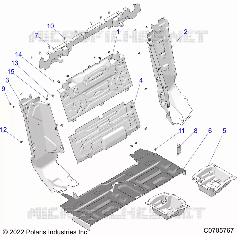 CARROSSERIE ARRIERE CLOSEOFF