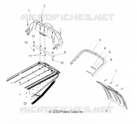 PARE CHOCS ARRIERE, SNOWFLAP, and FEU ARRIERE HOUSING