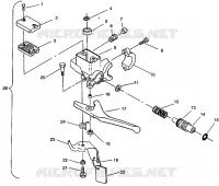 MAITRE CYLINDRE XLT E940767,  XLT SP E940667    XLT SKS E940567 (49274227420010)