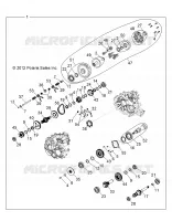 SYSTÈME DE TRANSMISSION, PONT PRINCIPAL INTERNALS