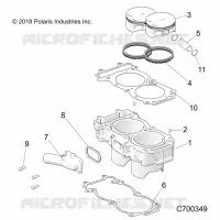 CYLINDRE AND PISTON