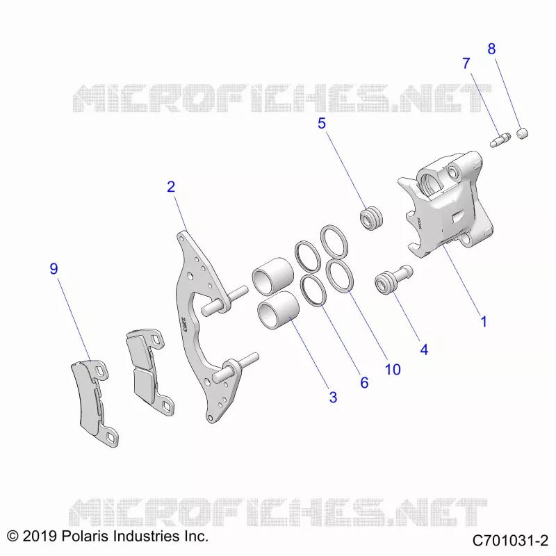 FREIN AVANT CALIPER