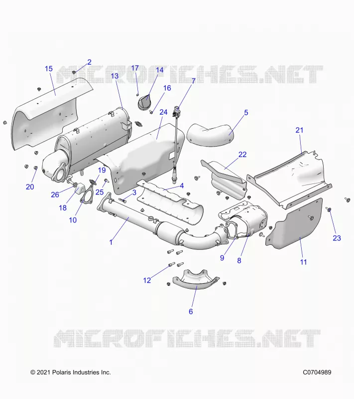 ENGINE, ECHAPPEMENT