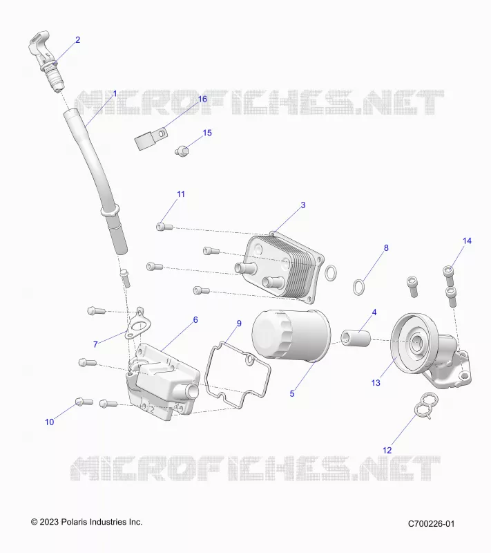ENGINE, JAUGE ET FILTRE A HUILE