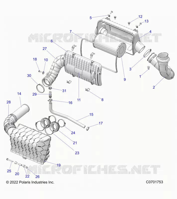 ENGINE, PRISE D'AIR SYSTEM